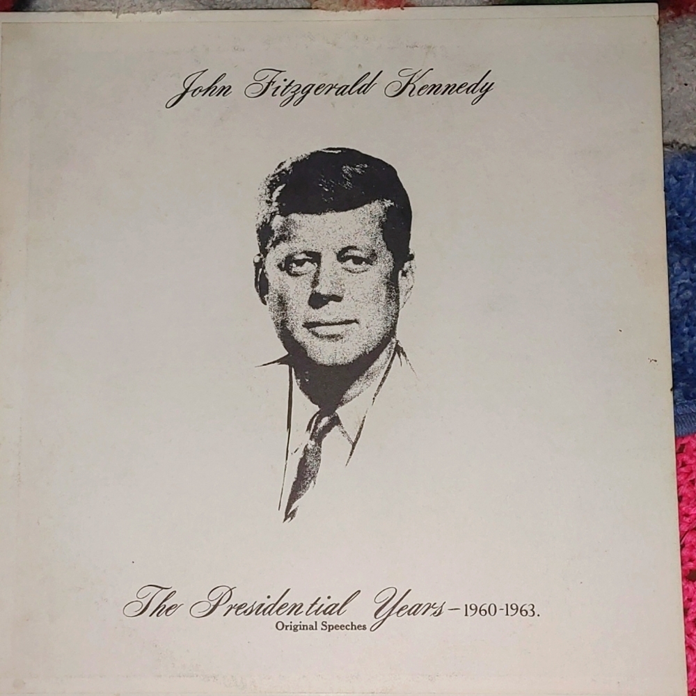 1960$ JFK record with his actual speeches real collectors item rare